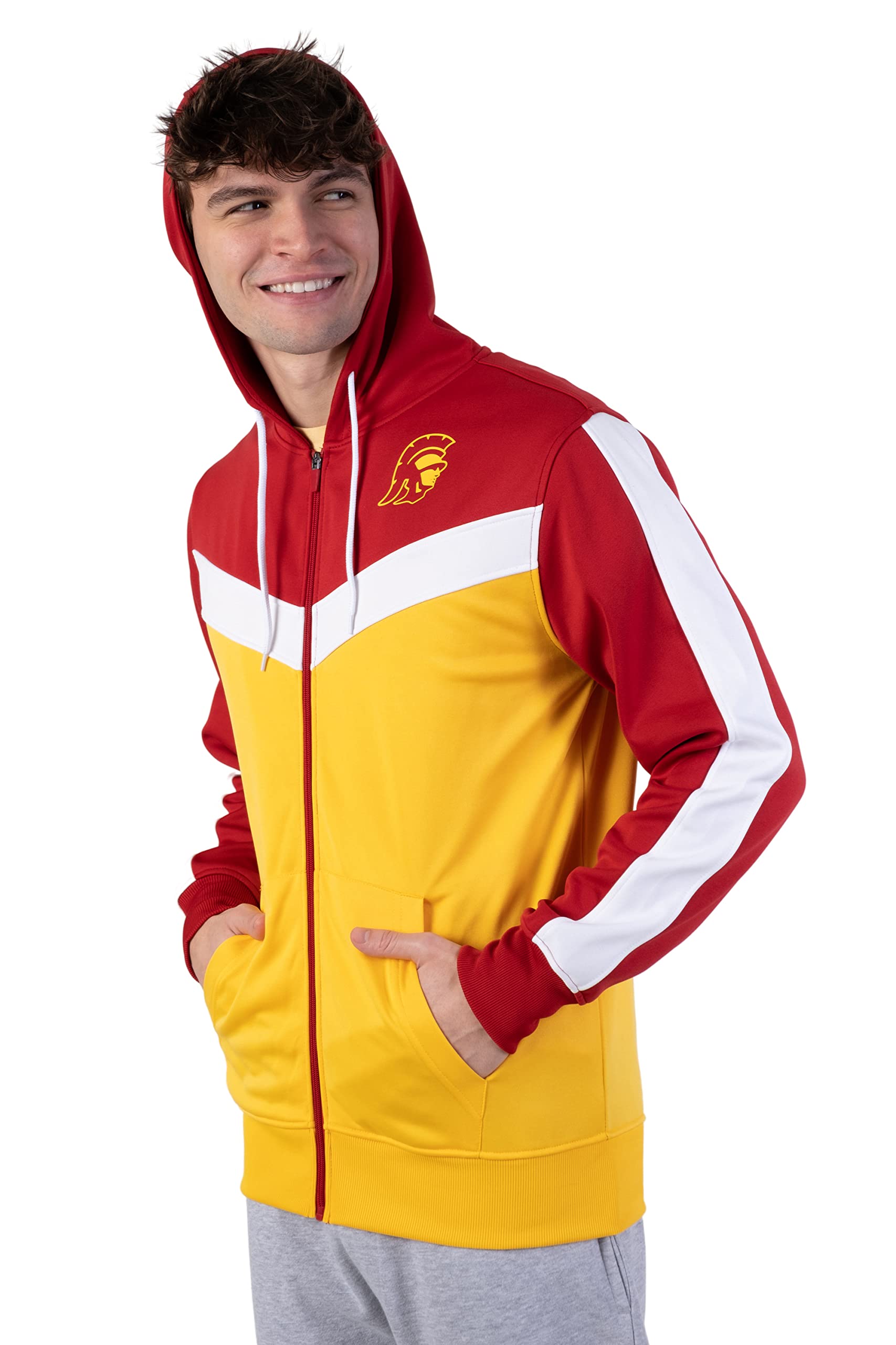 Ultra Game NCAA mens Ncaa Official Full-zip Hooded Sweatshirt - Image 3