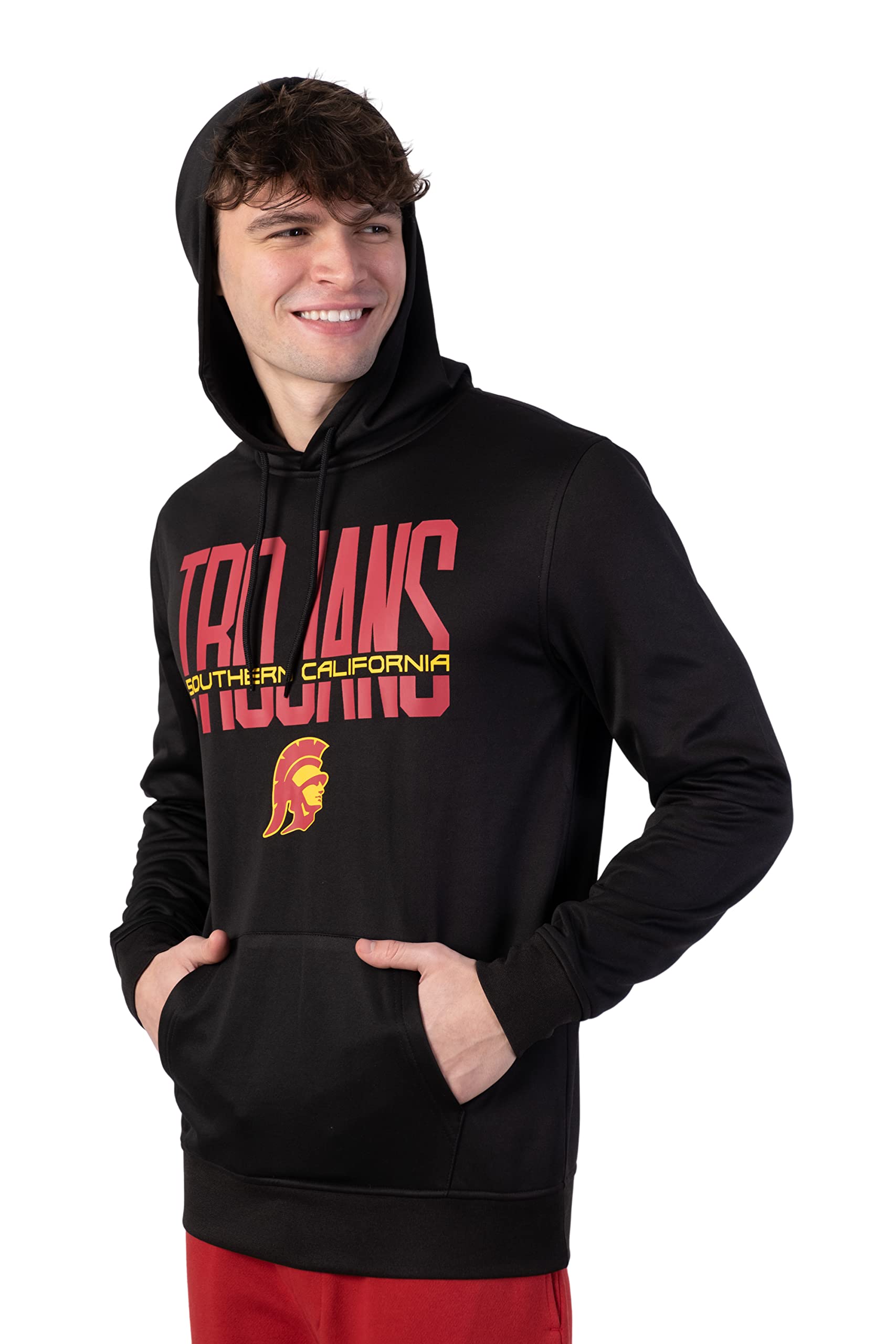 Ultra Game NCAA mens Ncaa Official Midtown Pullover Hoodie Sweatshirt - Image 2