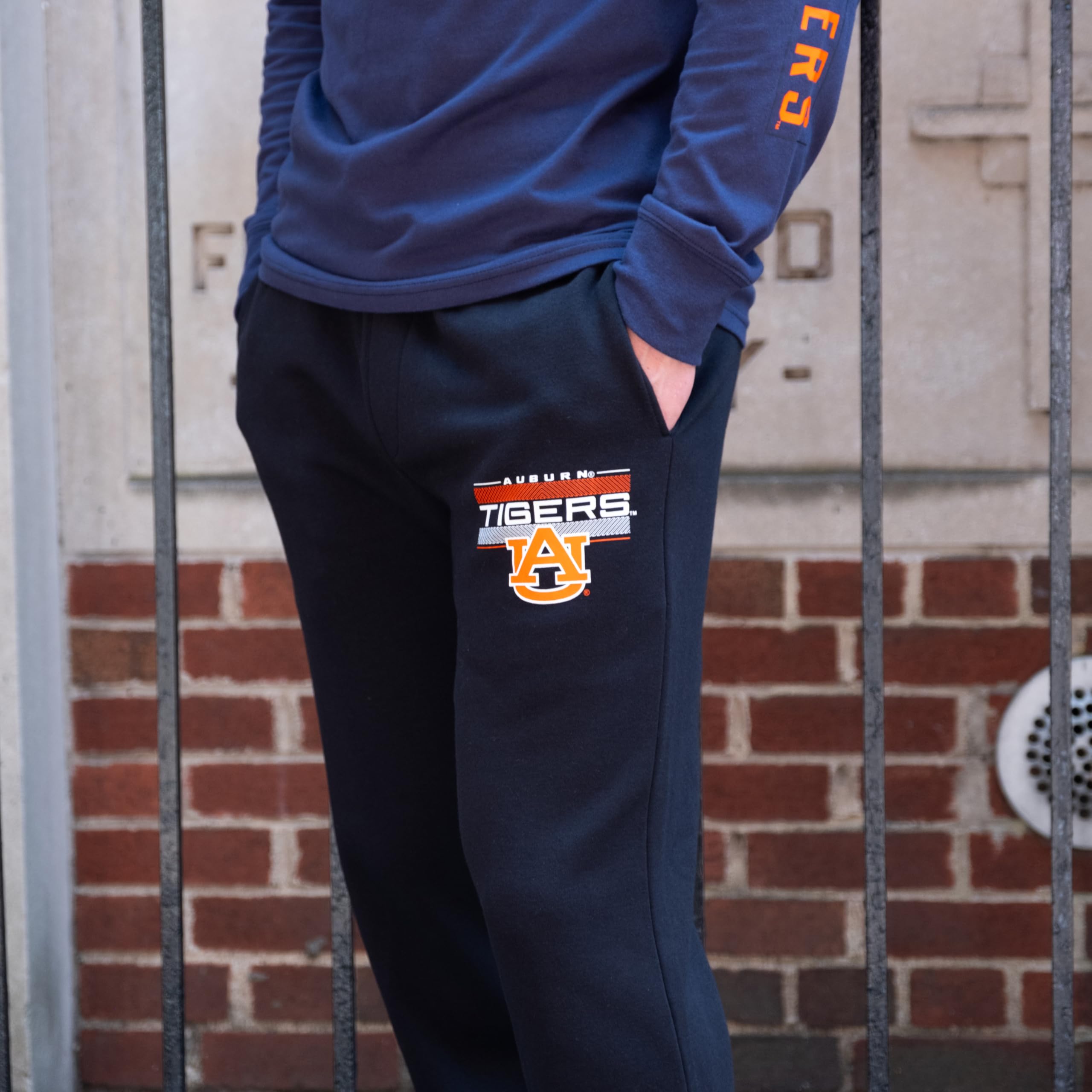 Ultra Game NCAA Mens NCAA Official NCAA Official Super Soft Game Day Jogger Sweatpants - Image 4