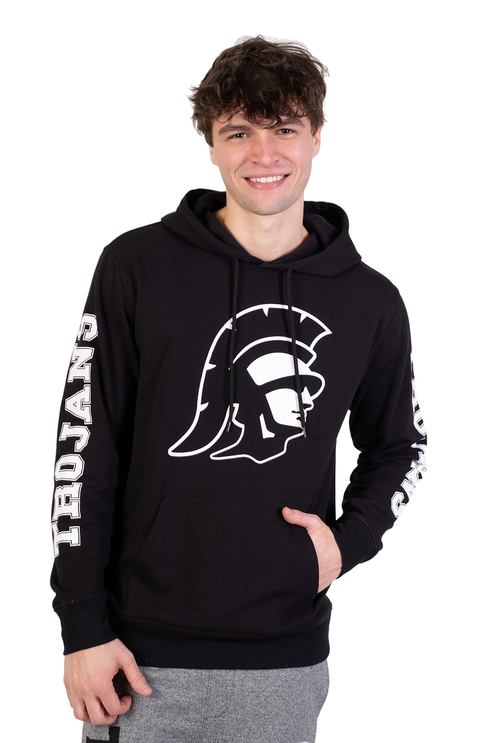 Ultra Game NCAA mens Ncaa Official Primo Two Hood Pullover Hoodie