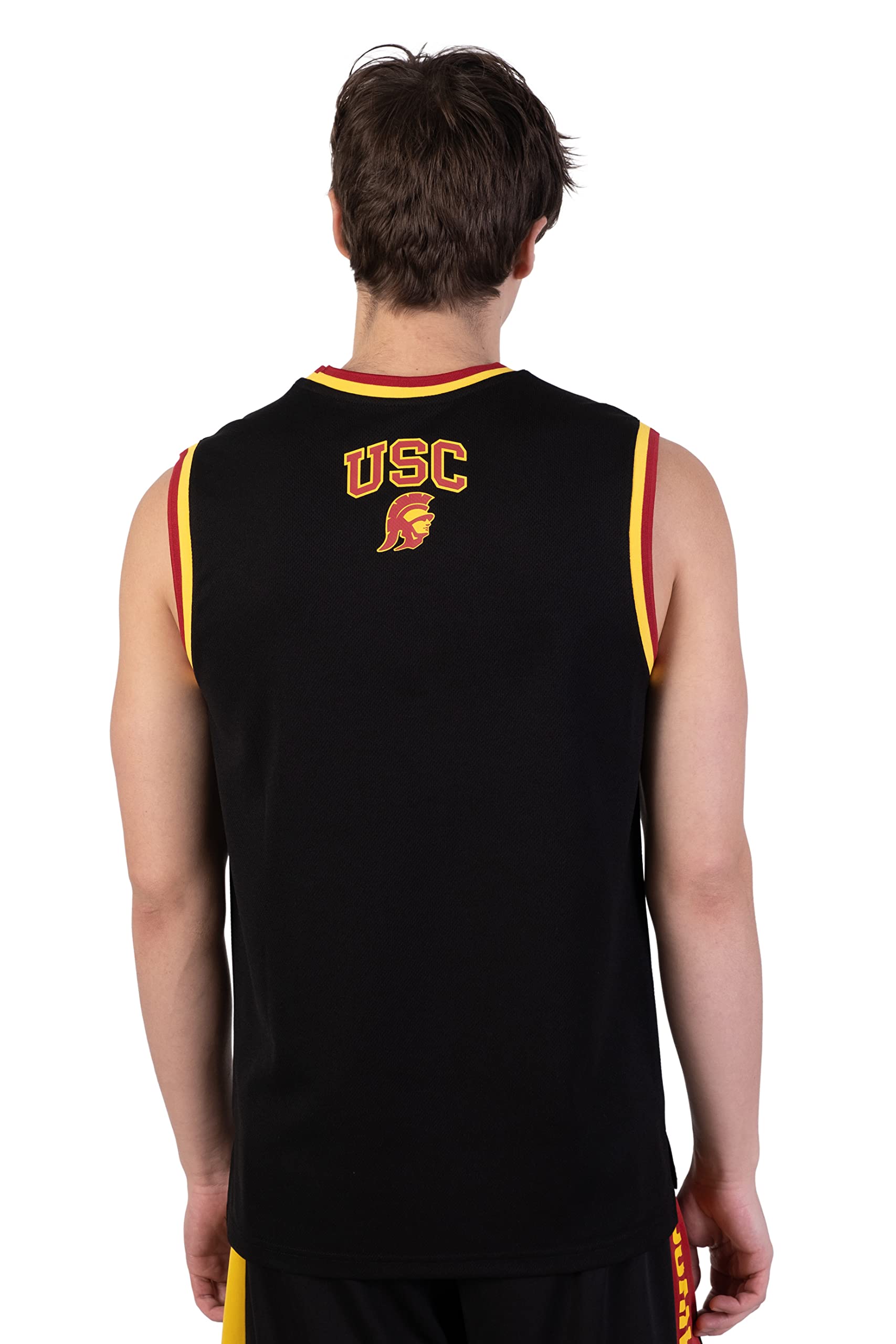 Ultra Game NCAA Mens NCAA Official Sleeveless Jersey Tank Top - Image 3