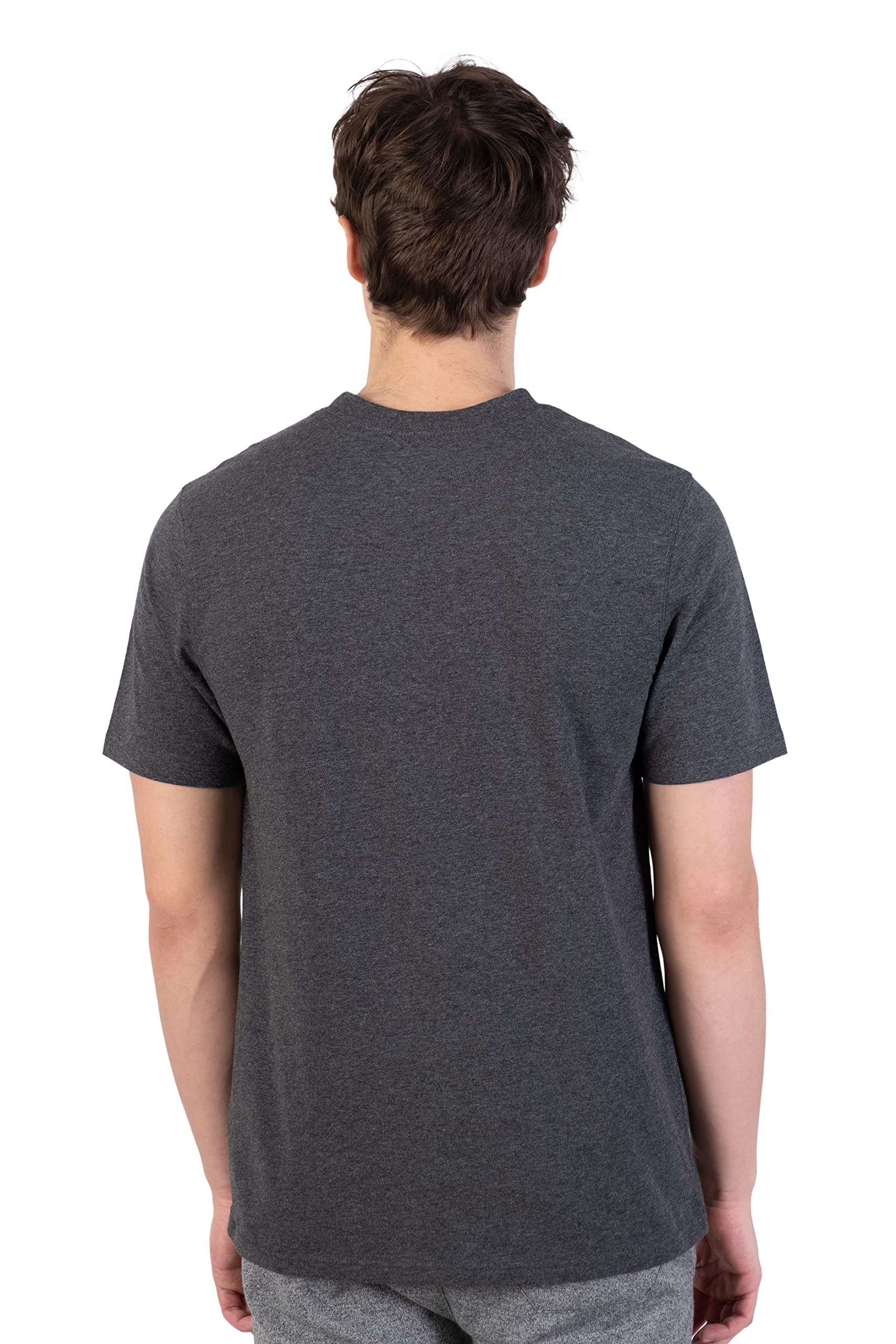 Ultra Game NCAA Mens NCAA Official Upright Logo Short Sleeve Tee Shirt - Image 3