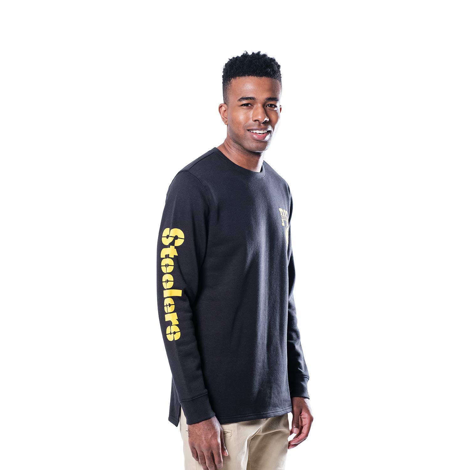 Ultra Game NFL Men's Soft Fleece Crew Neck Sweatshirt - Image 3