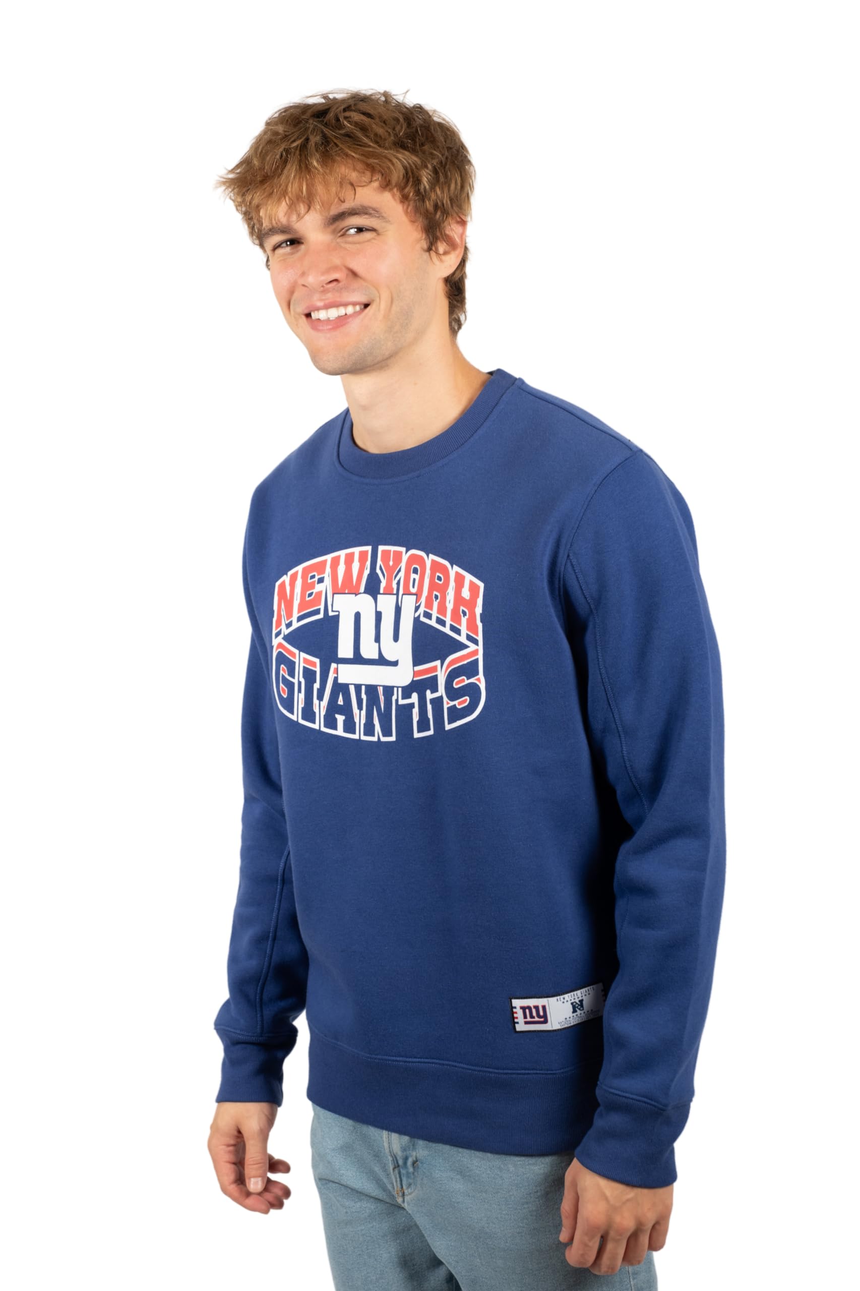 Ultra Game NFL Men's Super Soft Ultimate Crew Neck Sweatshirt - Image 4