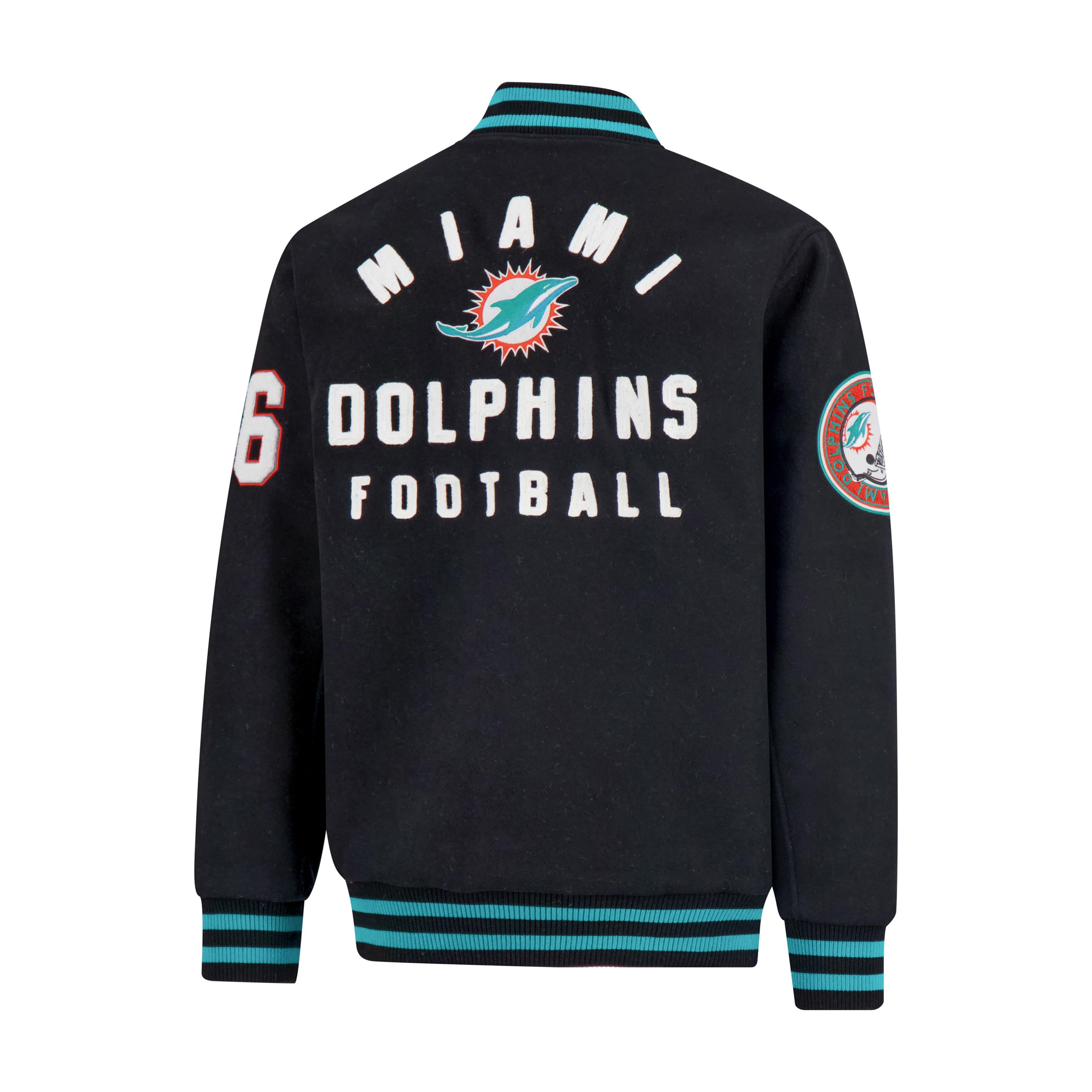 Ultra Game NFL mens Nfl Official Classic Varsity Coaches Jacket Coat - Image 3