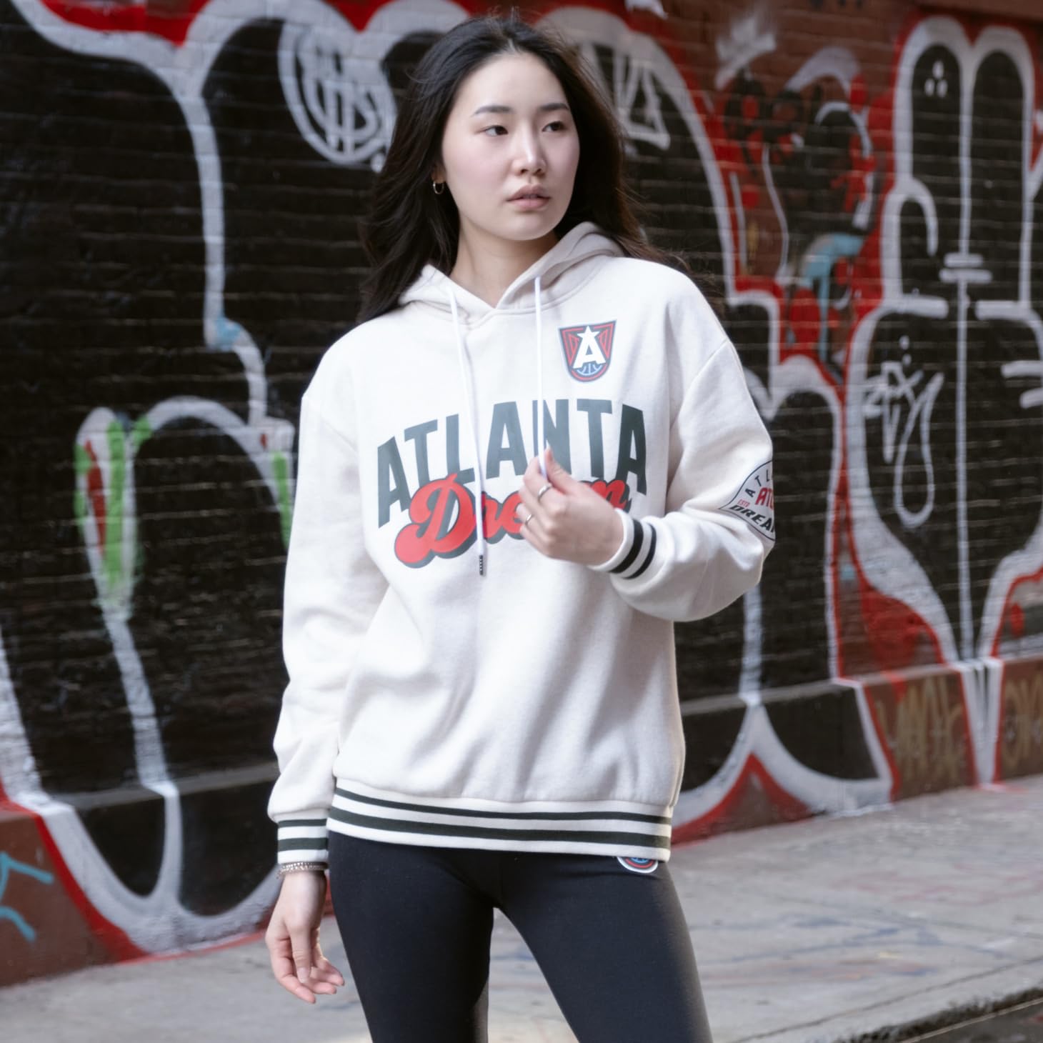 Ultra Game WNBA unisex-adult Wnba Official Super Soft Kaleido Hoodie Sweatshirt - Image 4