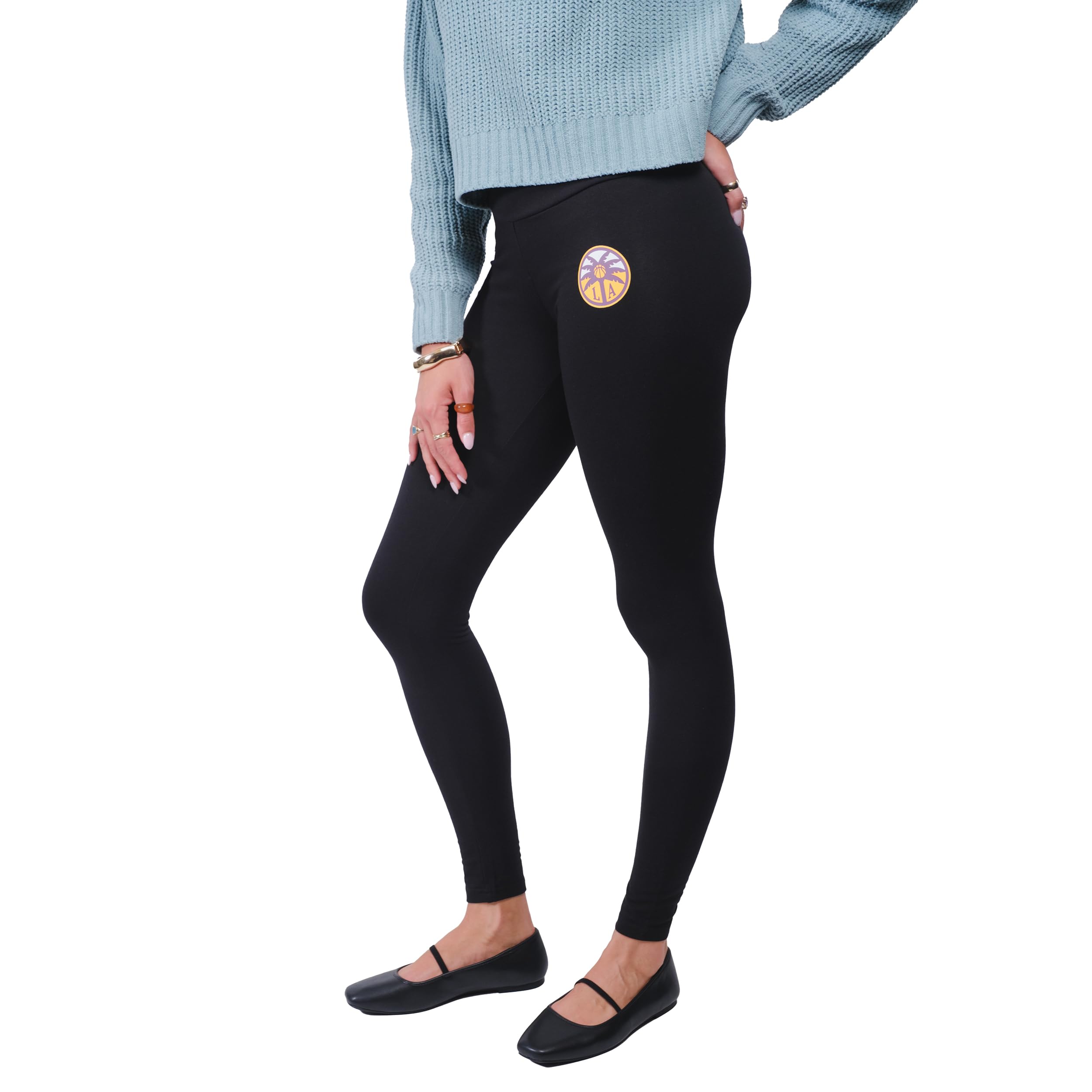 Ultra Game WNBA Womens WNBA Official Super Soft Leggings Workout Yoga Pants - Image 3