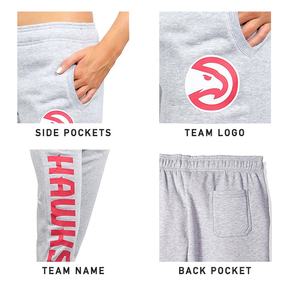 Ultra Game Women's NBA Official Relax Fit Jogger - Image 4