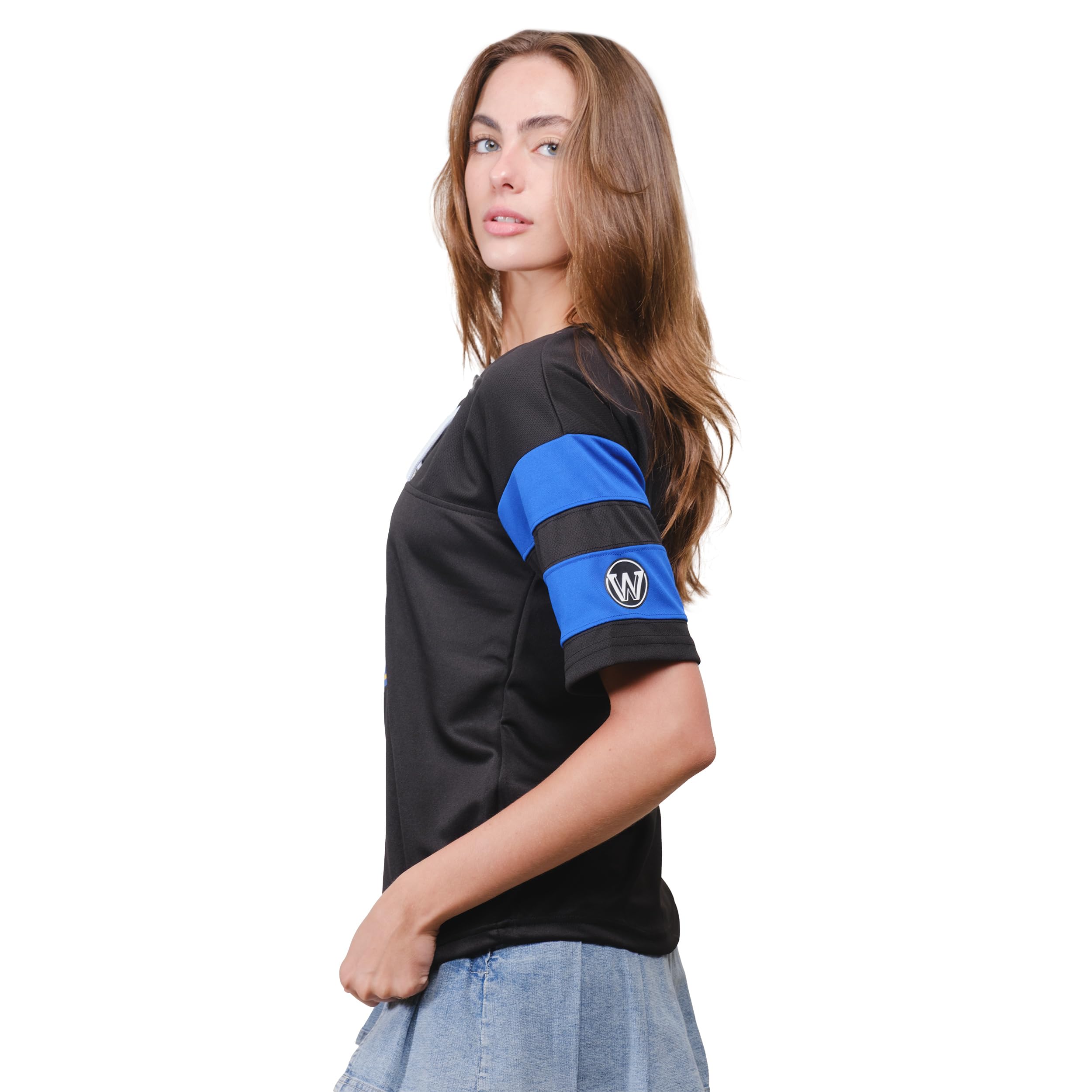 Ultra Game Women's NBA Official Super Soft Mesh Lace-up Jersey Shirt - Image 3