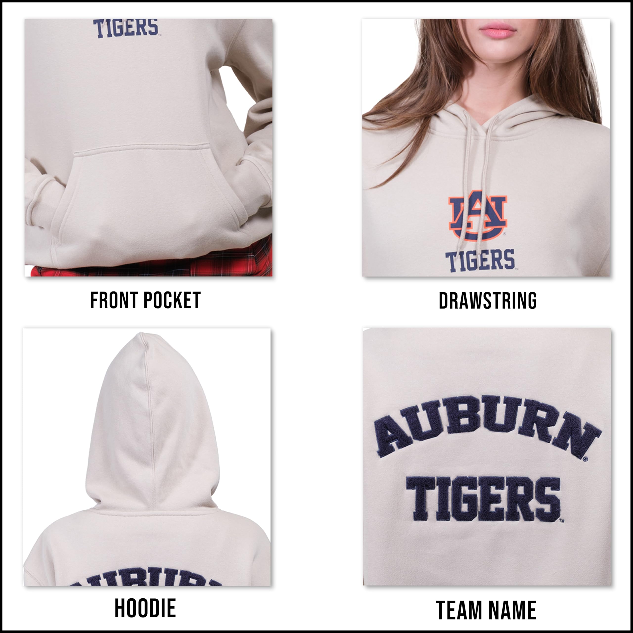 Ultra Game Women's NCAA Official Super Soft Sweatshirt Hoodie - Image 5