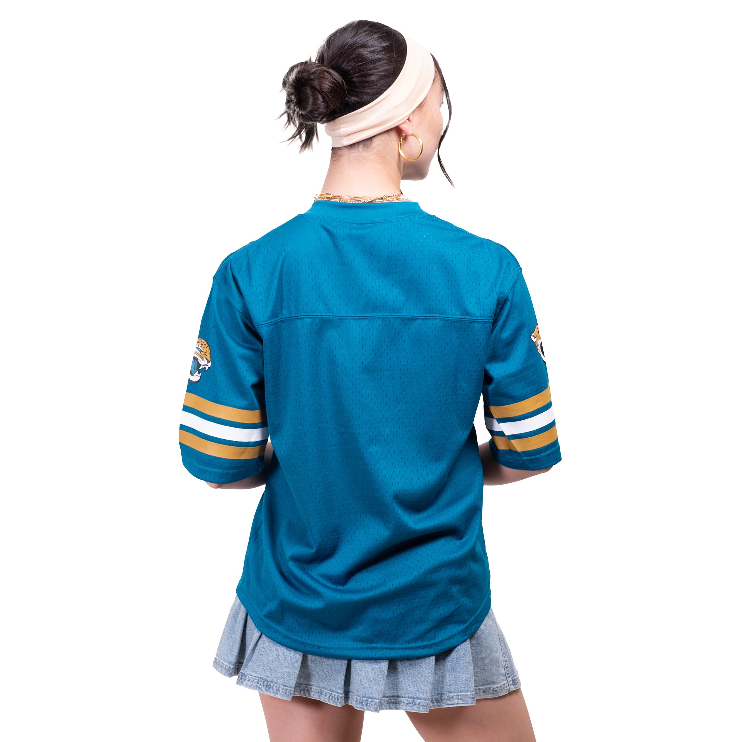 Ultra Game Women's NFL Official Soft Mesh Vintage Gameday Shirt - Image 3