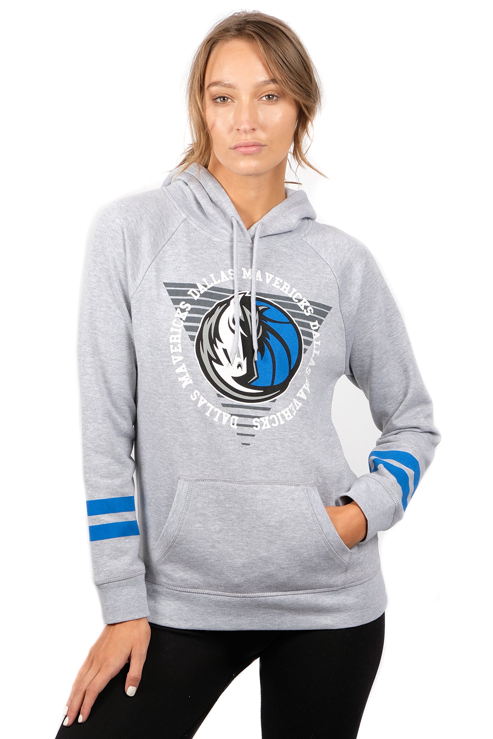 Ultra Game Womens NBA Soft Fleece Crop Top Pullover Hoodie - Image 5
