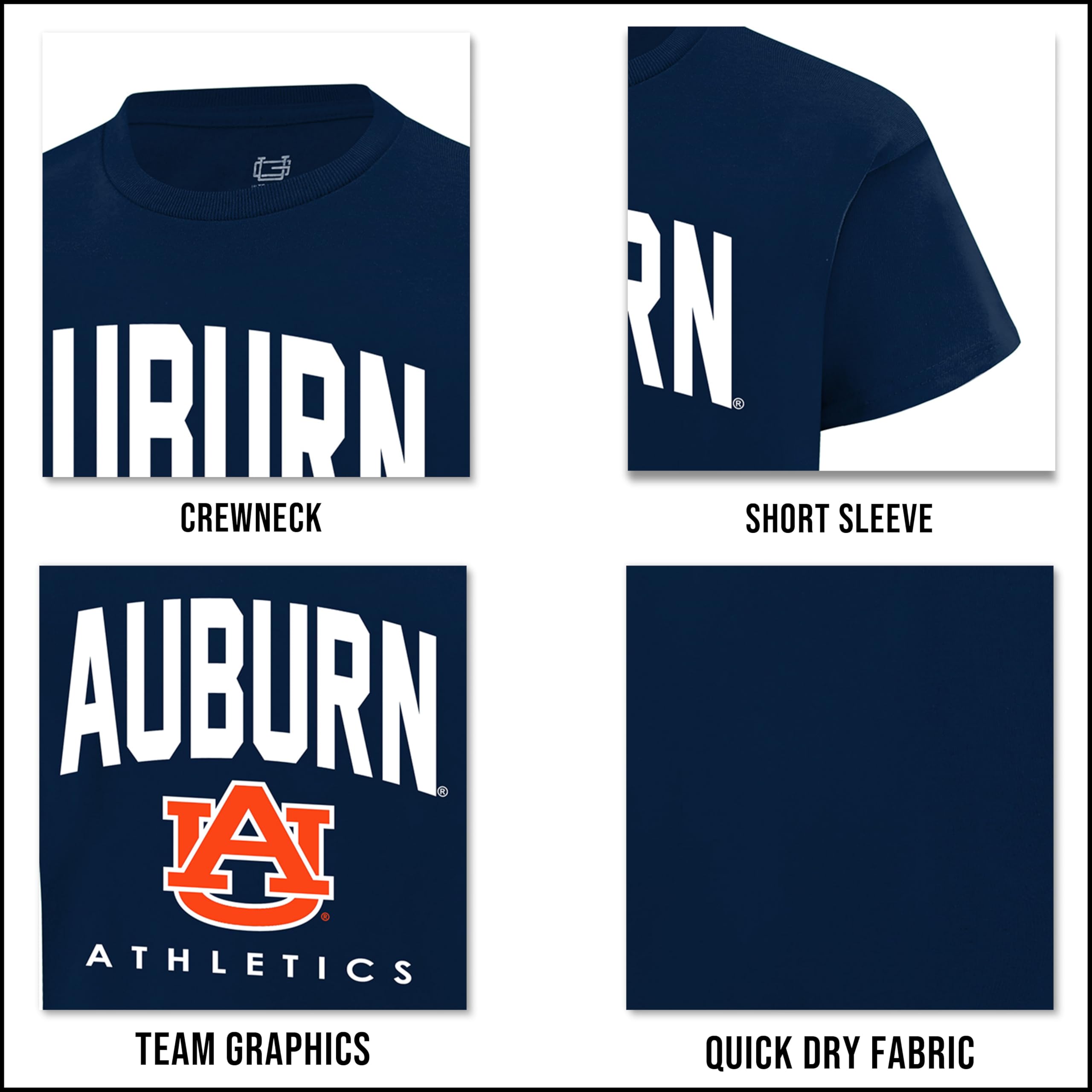 Ultra Game Youth NCAA Official Super Soft Supreme T-Shirt - Image 4