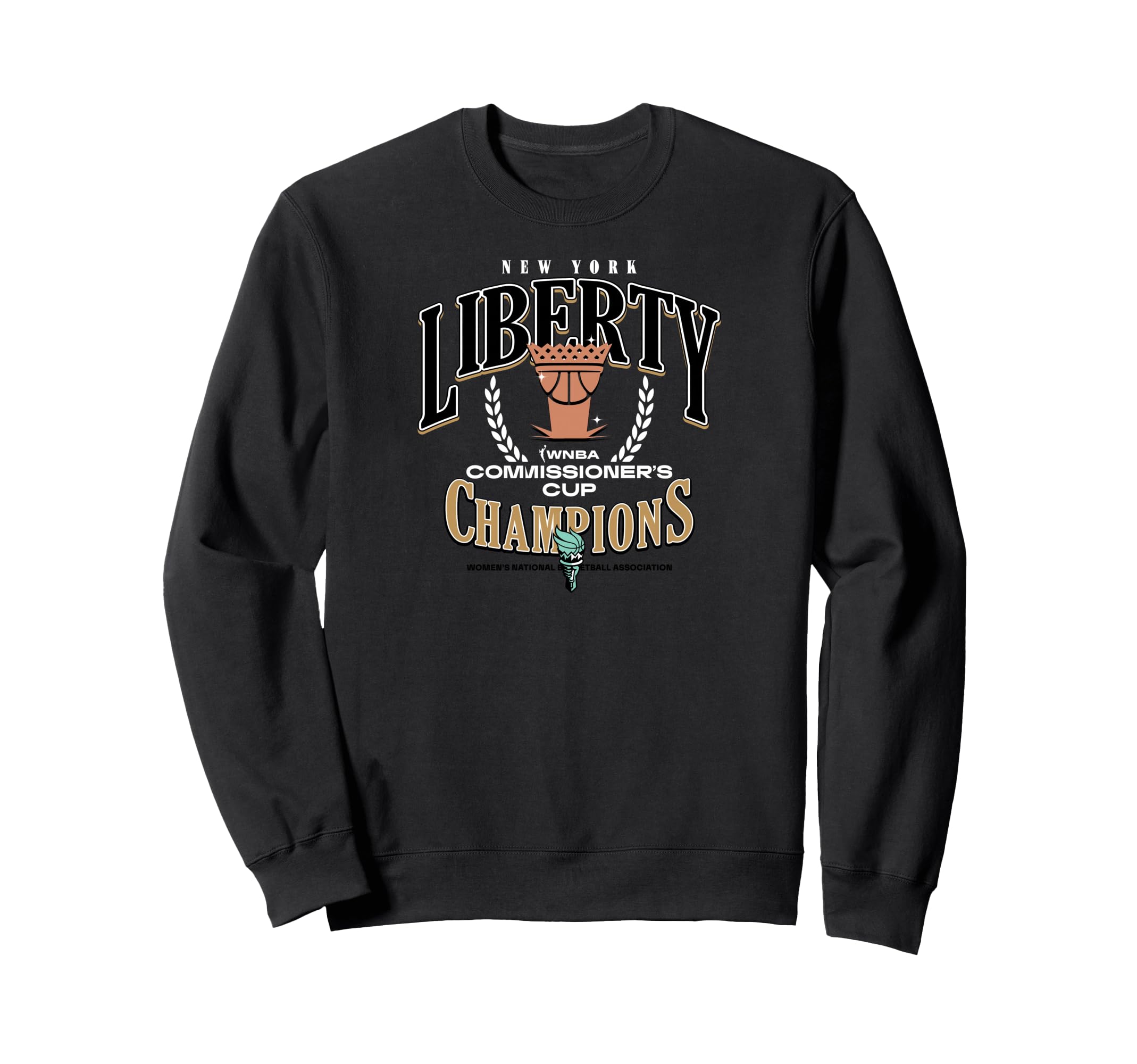 WNBA New York Liberty Commissioner's Cup 2023 Crown Affair Sweatshirt
