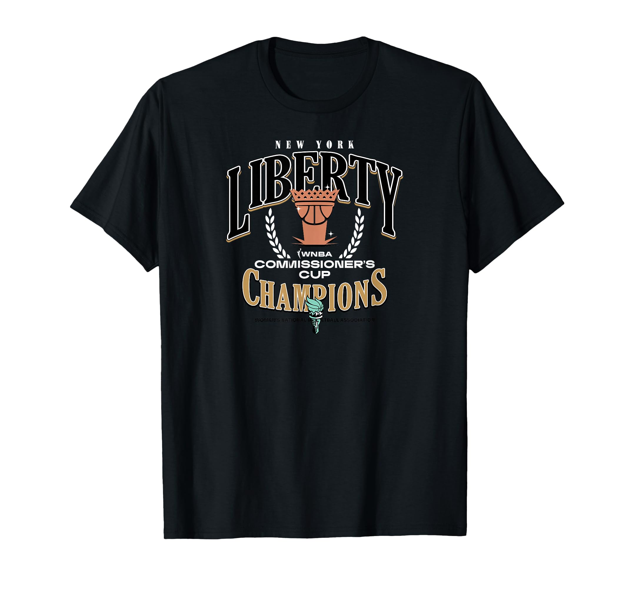 WNBA New York Liberty Commissioner's Cup 2023 Crown Affair T-Shirt
