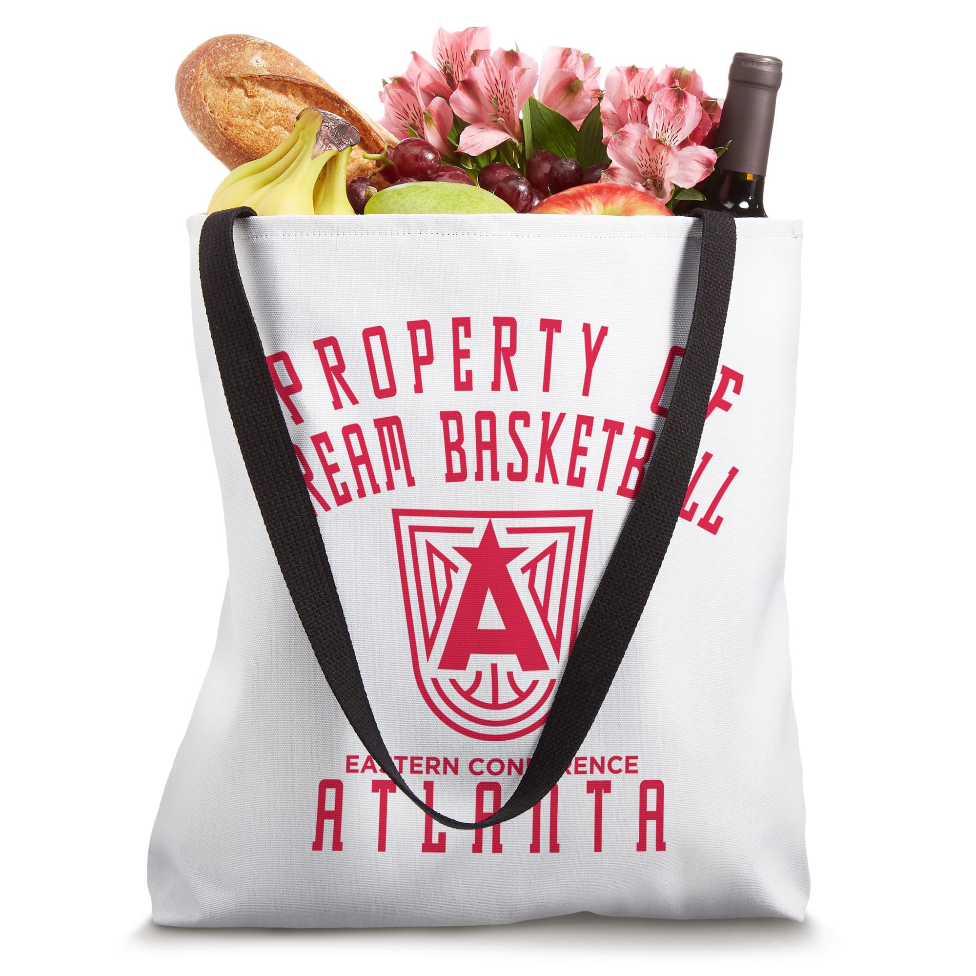 WNBA Property Of Atlanta Dream Licensed Tote Bag - Image 4