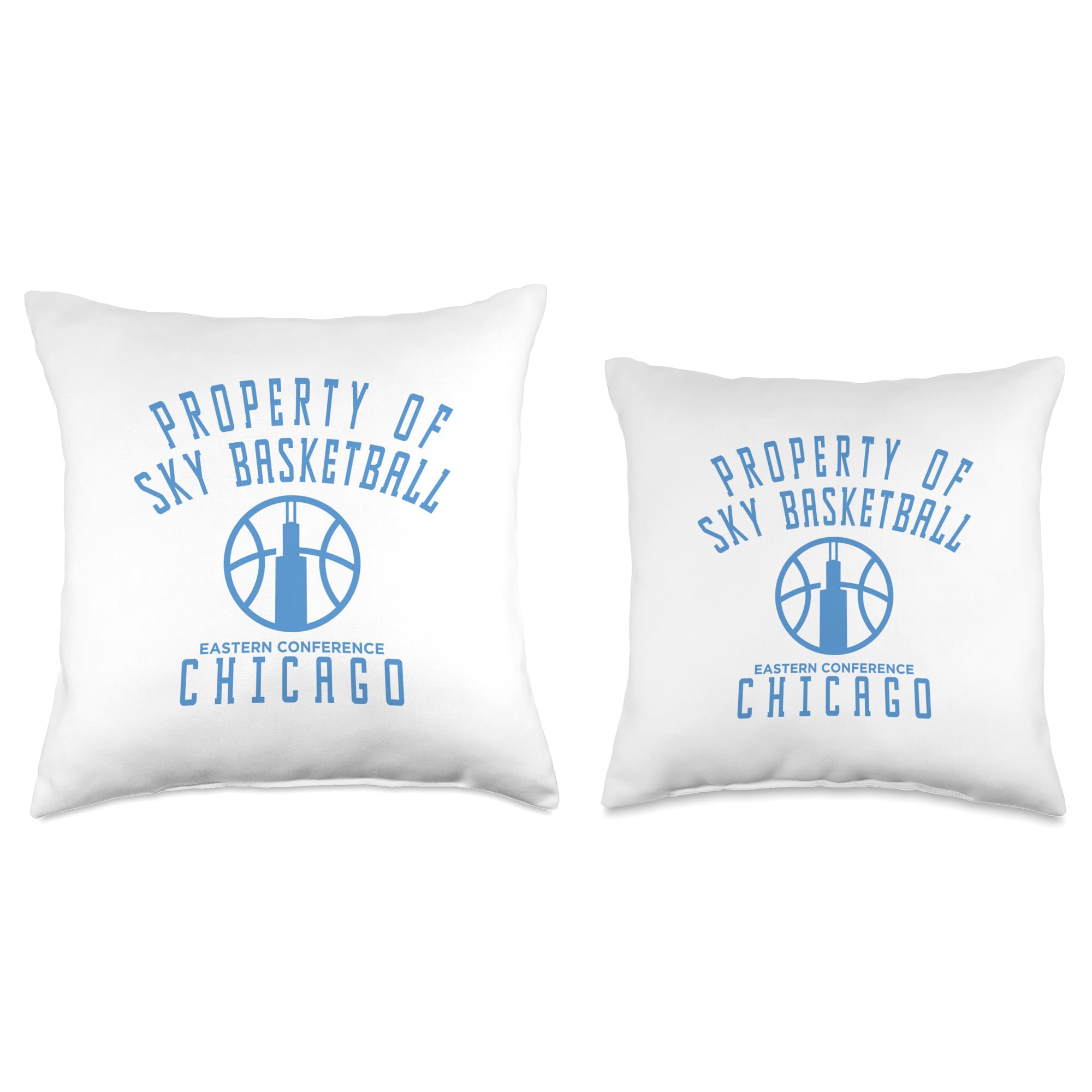 WNBA Property Of Chicago Sky Licensed Throw Pillow - Image 3