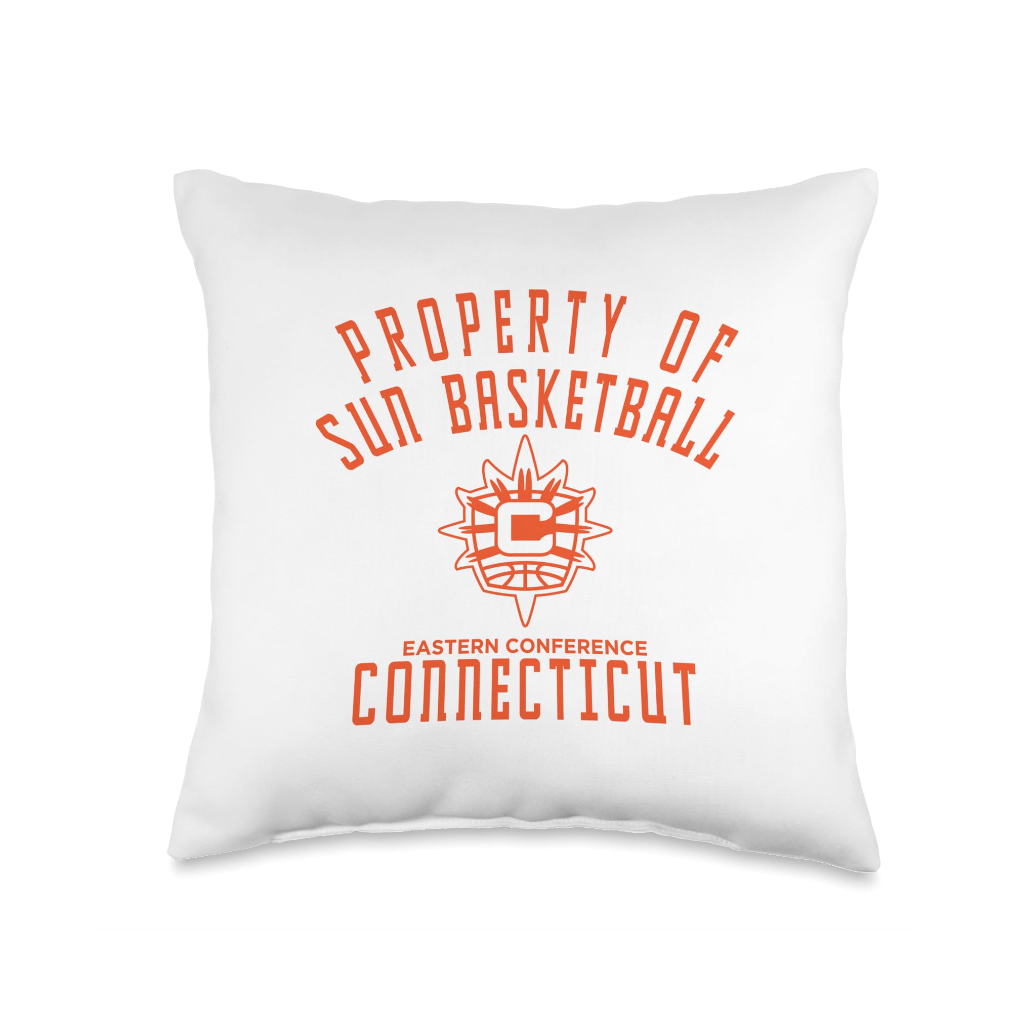 WNBA Property Of Connecticut Suns Licensed Throw Pillow