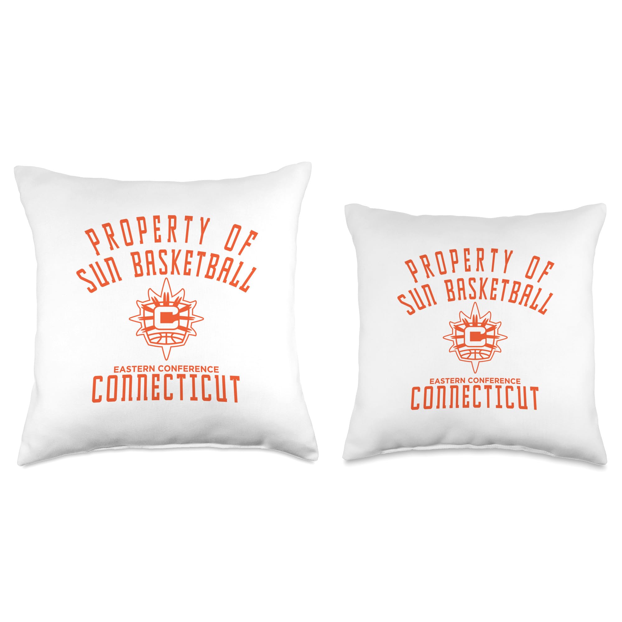 WNBA Property Of Connecticut Suns Licensed Throw Pillow - Image 3