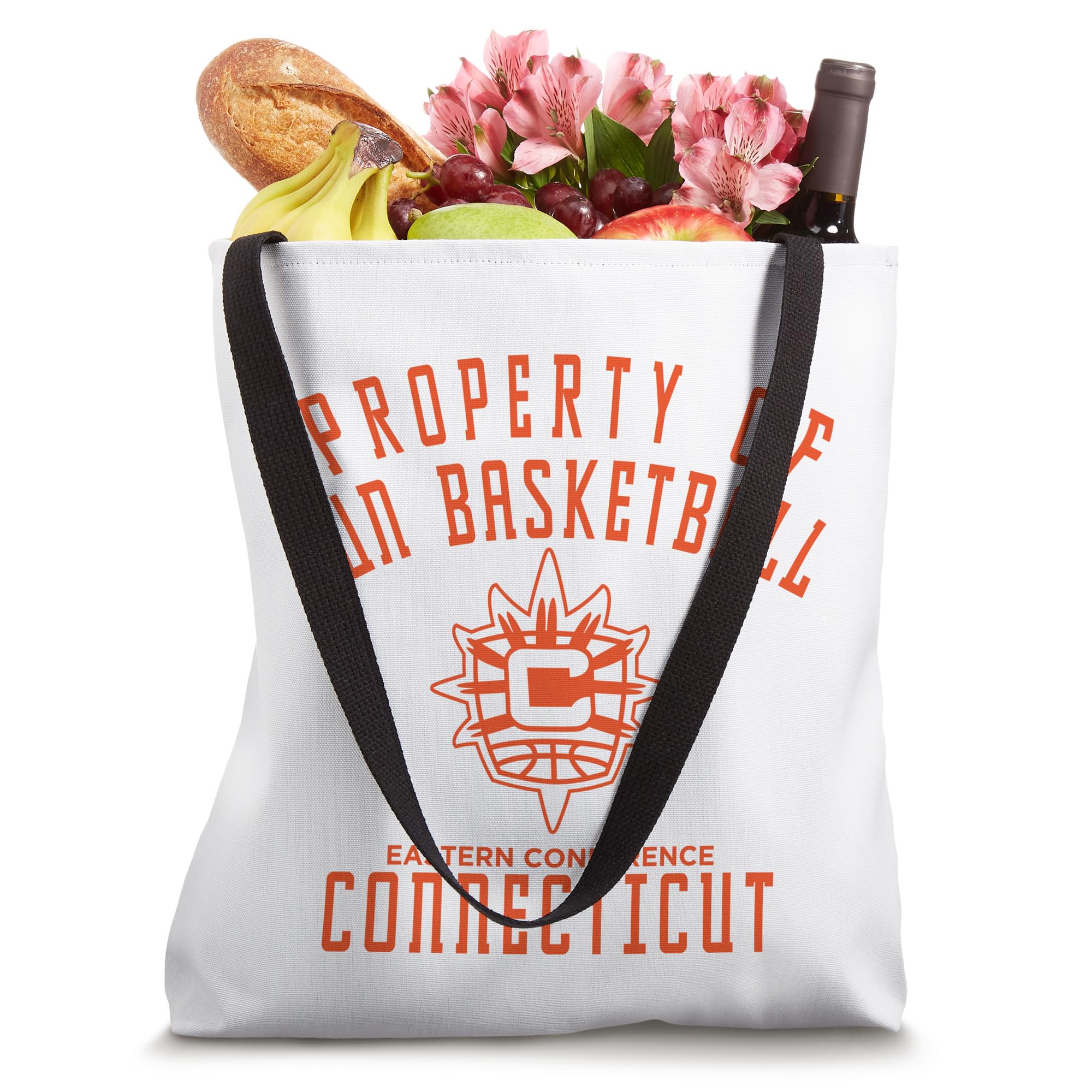 WNBA Property Of Connecticut Suns Licensed Tote Bag - Image 4