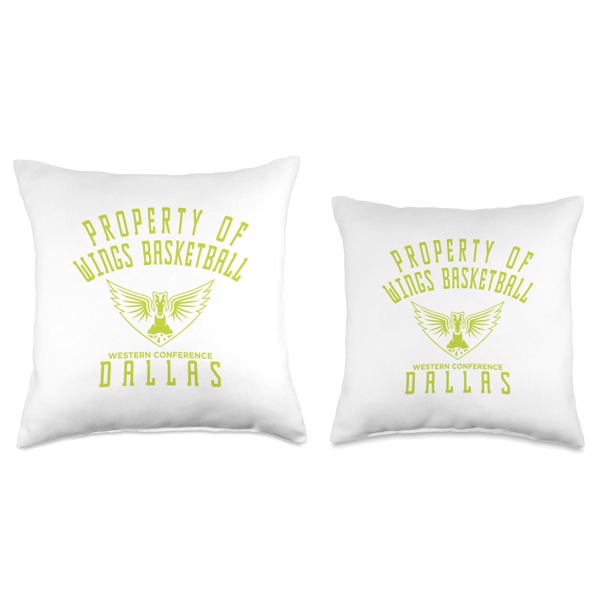 WNBA Property Of Dallas Wings Licensed Throw Pillow - Image 3