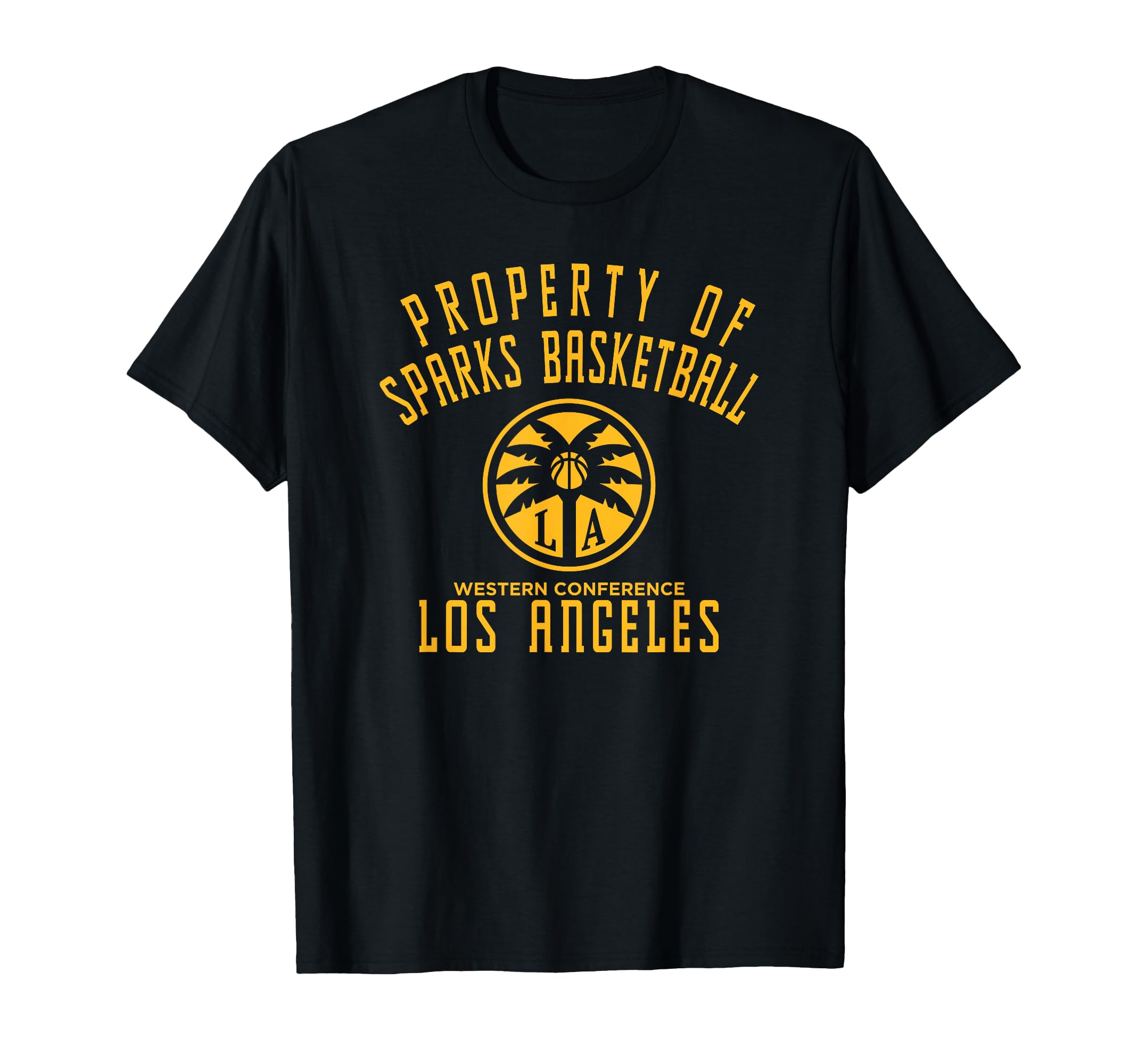 WNBA Property Of Los Angeles Sparks Licensed T-Shirt