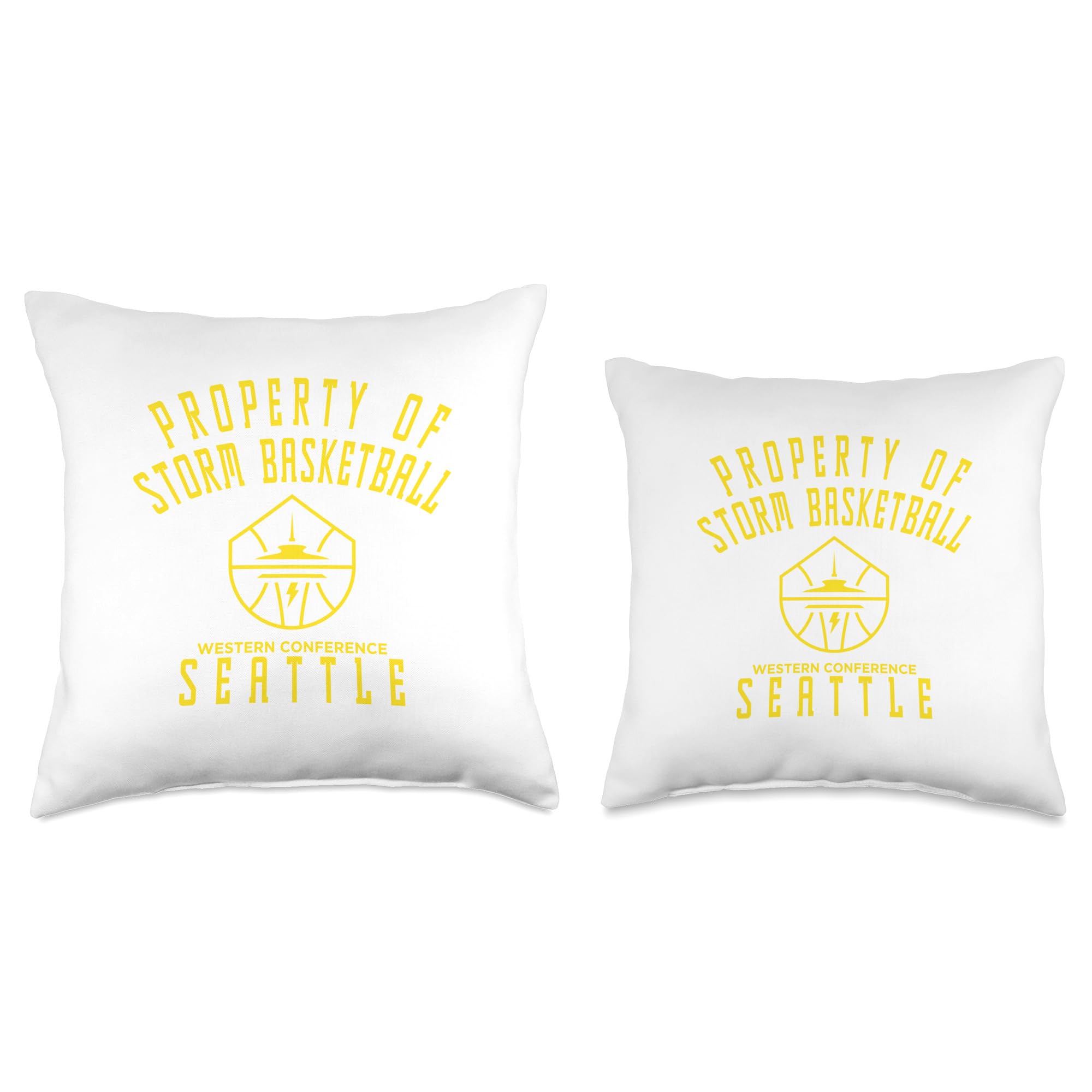 WNBA Property Of Seattle Storm Licensed Throw Pillow - Image 3
