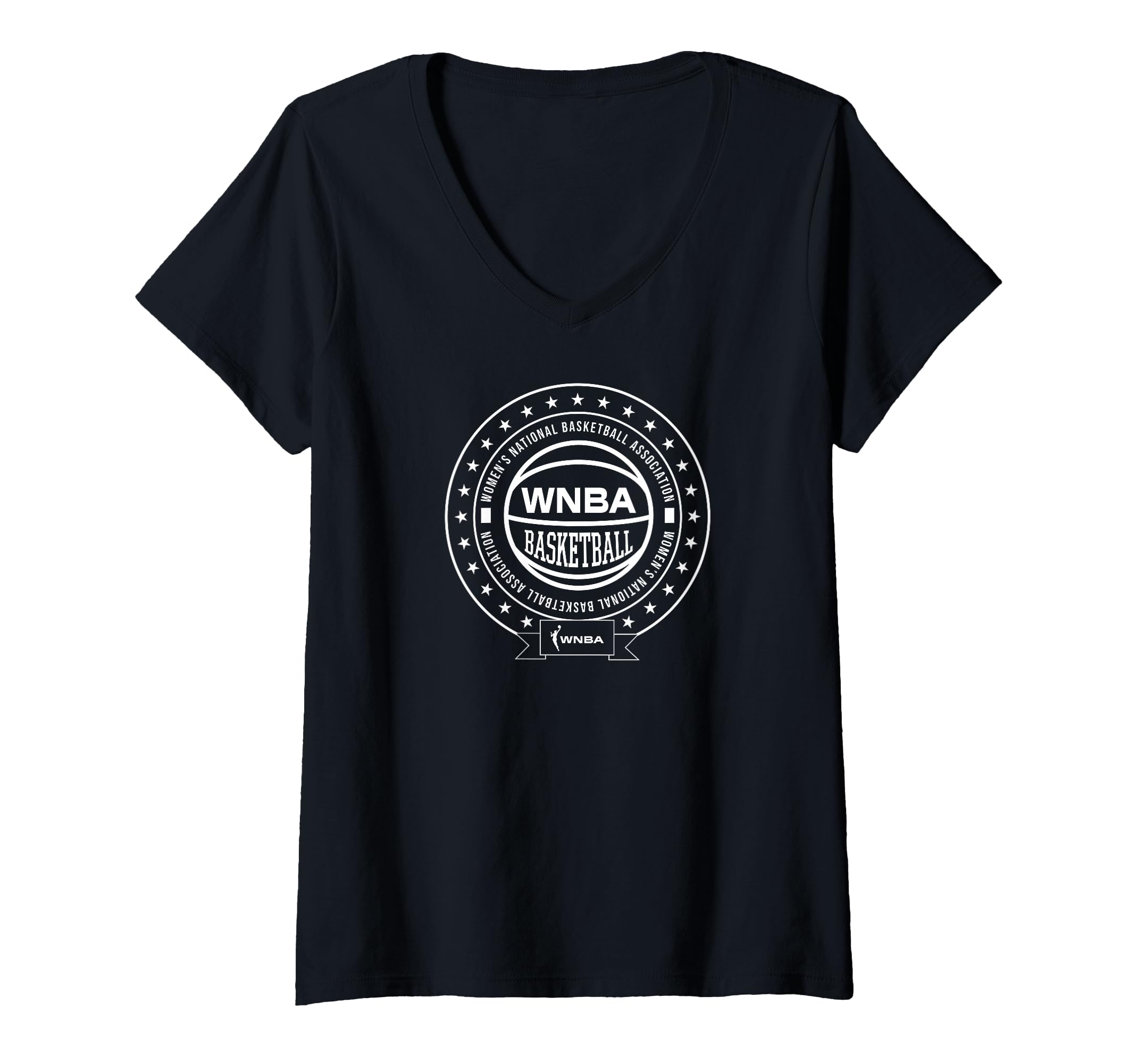 Womens WNBA Around the World V-Neck T-Shirt