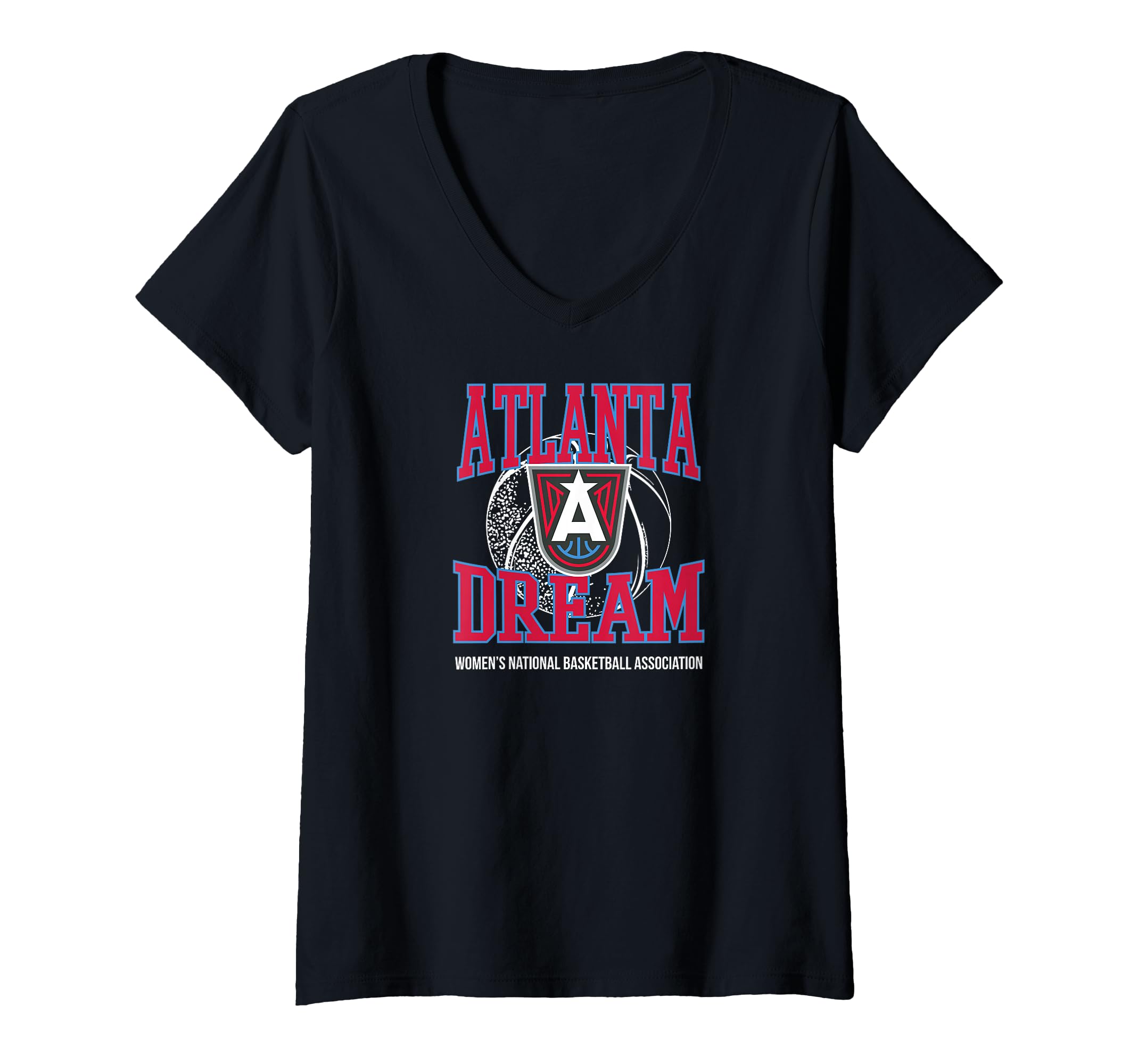 Womens WNBA Atlanta Dream Home Court V-Neck T-Shirt