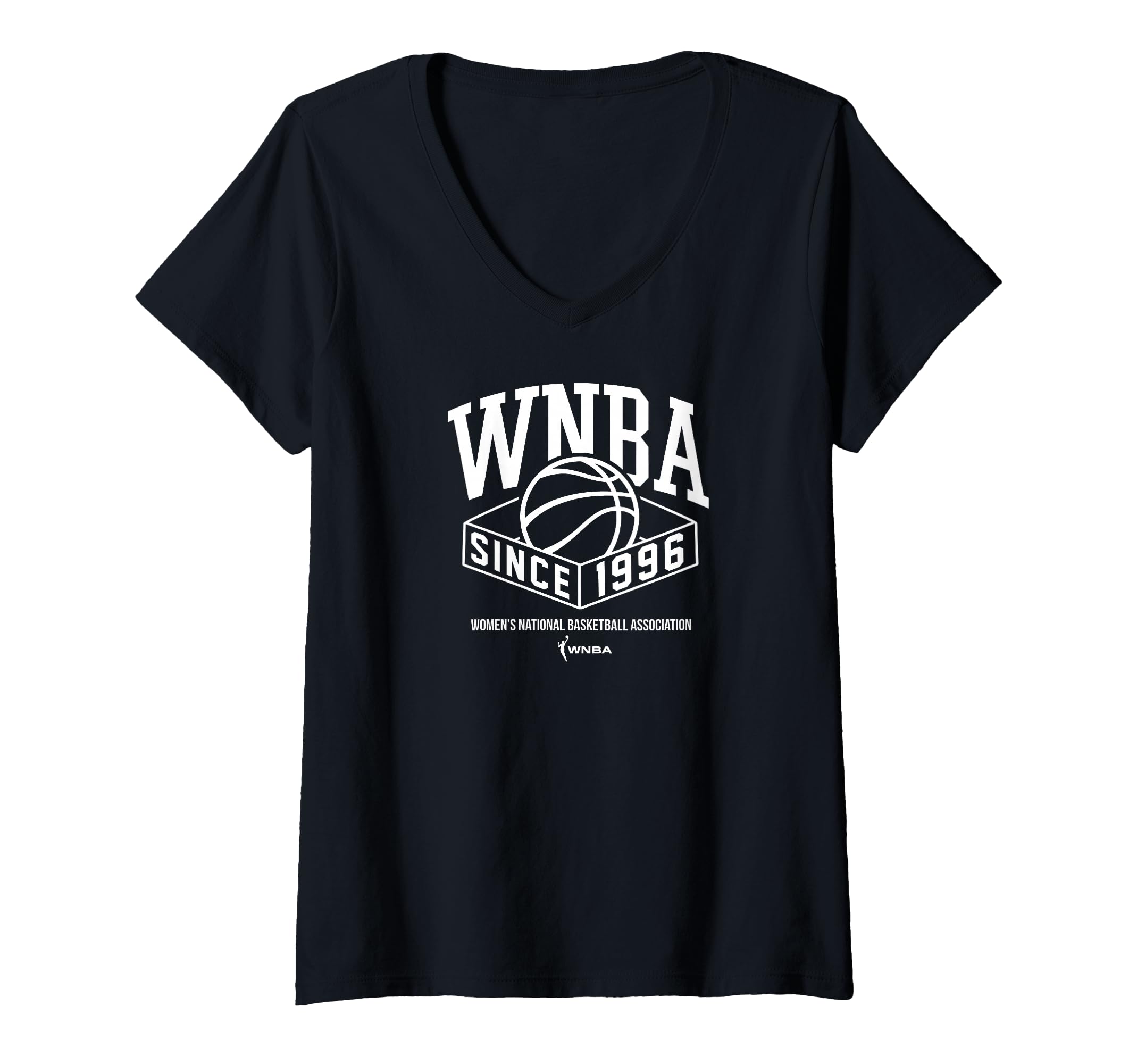 Womens WNBA Boxed Out V-Neck T-Shirt